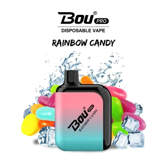Vaper Desechable Bou Pro 7000 Puffs Rainbow Candy