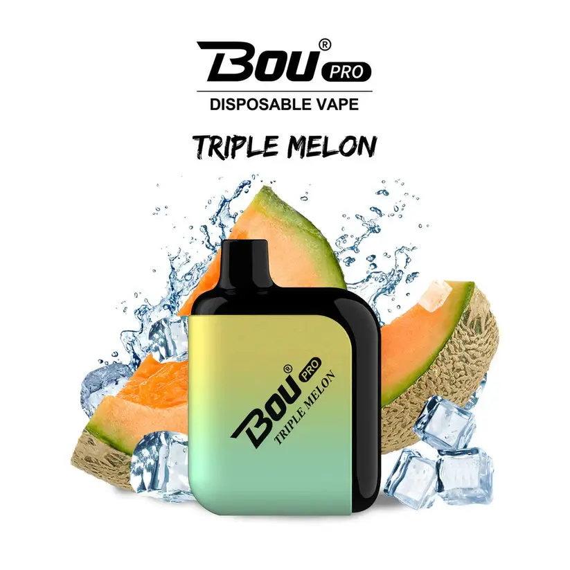 pod desechable bou pro 7000 puff triple melon . Compra de vapers desechables bou pro 7000 puffs