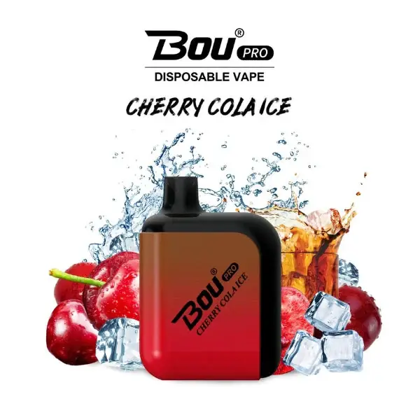pod desechable bou pro 7000 puffs cherry cola ice 0mg