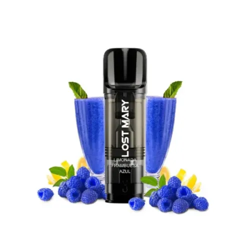 Cartucho Lost Mary Tappo Air Blue Razz Lemonade 20mg (2 Pack )