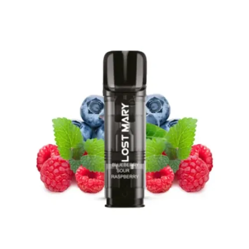 Cartucho Lost Mary Tappo Air Blueberry Sour Raspberry 20mg (2 pack)
