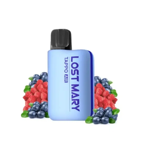 Lost Mary Tappo Air Kit + Blueberry Sour Raspberry Pod 20mg
