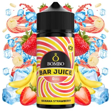 Banana Strawberry Ice 100ml - Bombo Bar Juice