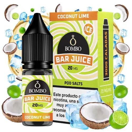 Coconut Lime Ice 10ml - Bombo Bar Juice salts