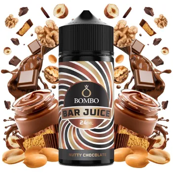 nutty chocolate 100ml bombo bar juice