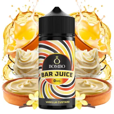 vanilla custard 100 ml bombo bar juice