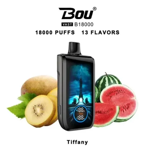 vaper desechable bou vast 18000 puffs tiffany 0mg