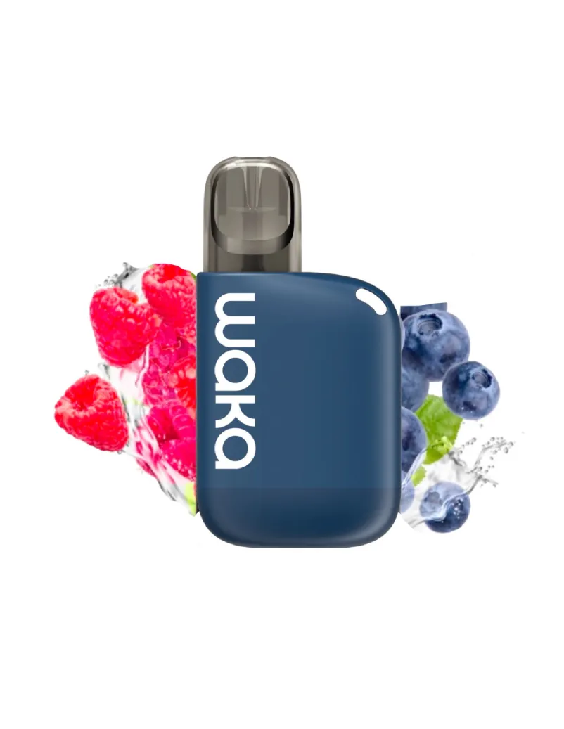 Vaper desechable Waka soMatch Mini Kit by Relx - Blueberry Raspberry 18mg