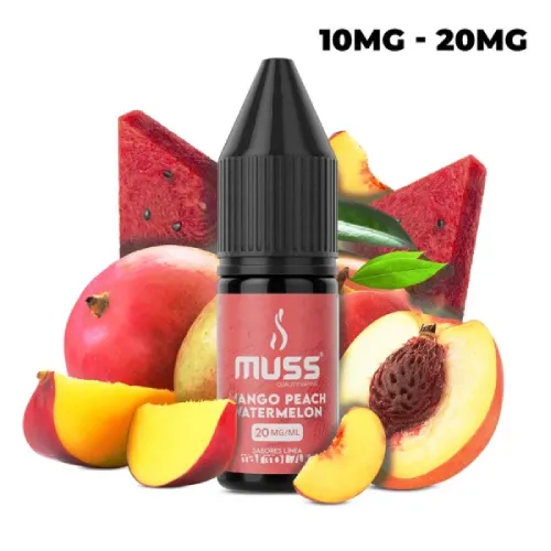 Sales de Nicotina Muss Mango Peach Watermelon - 10ml