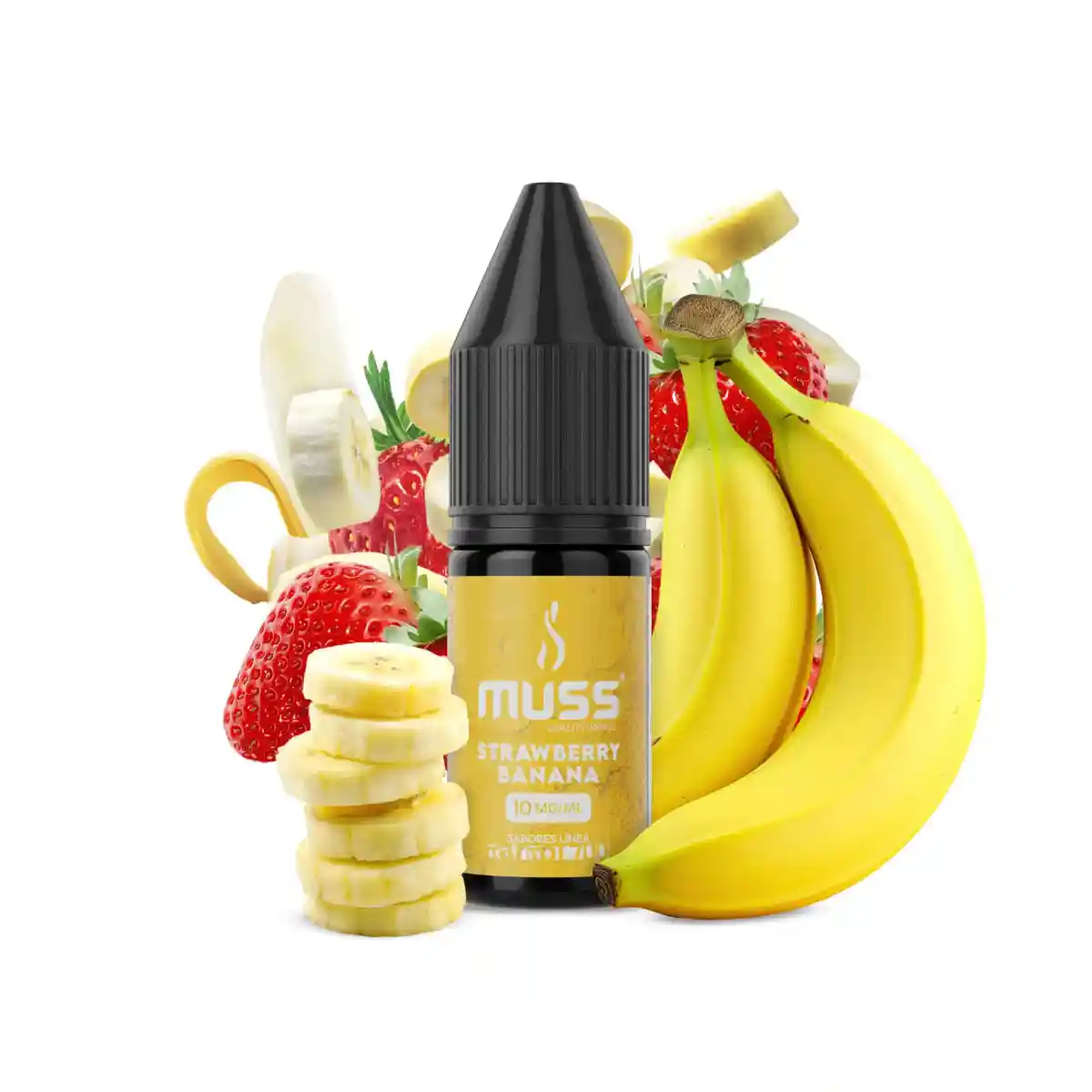 Sales Muss Strawberry Banana 10 ml . Compra sales de nicotina muss strawberry banana 20mg