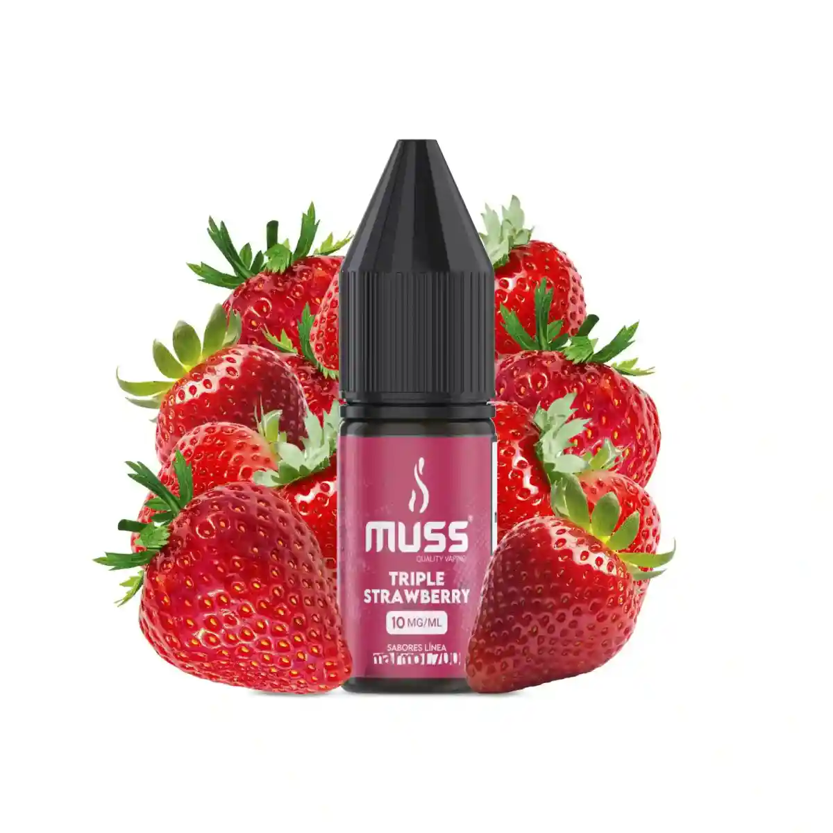 Sales Muss Triple Strawberry 10 ml . Compra sales muss trip,e strawberry 20mg nicotina (1)