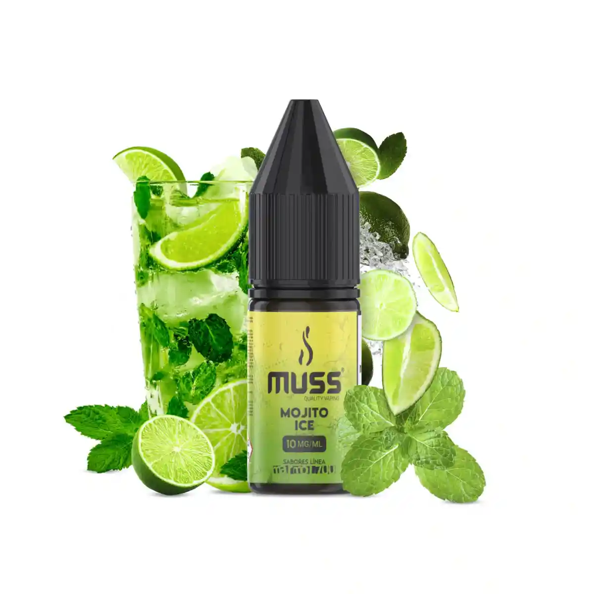 Sales de nicotina Muss Mojito Ice 10 ml. Compra sales muss 20mg nicotina