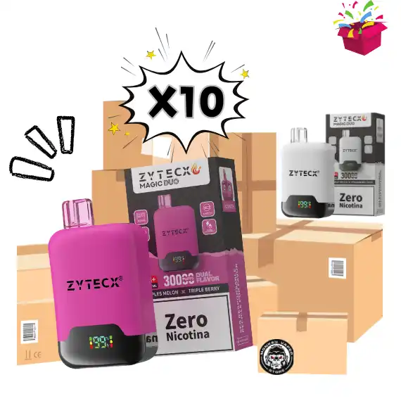 caja vaper desechable Magic duo 30000 puffs zytecx