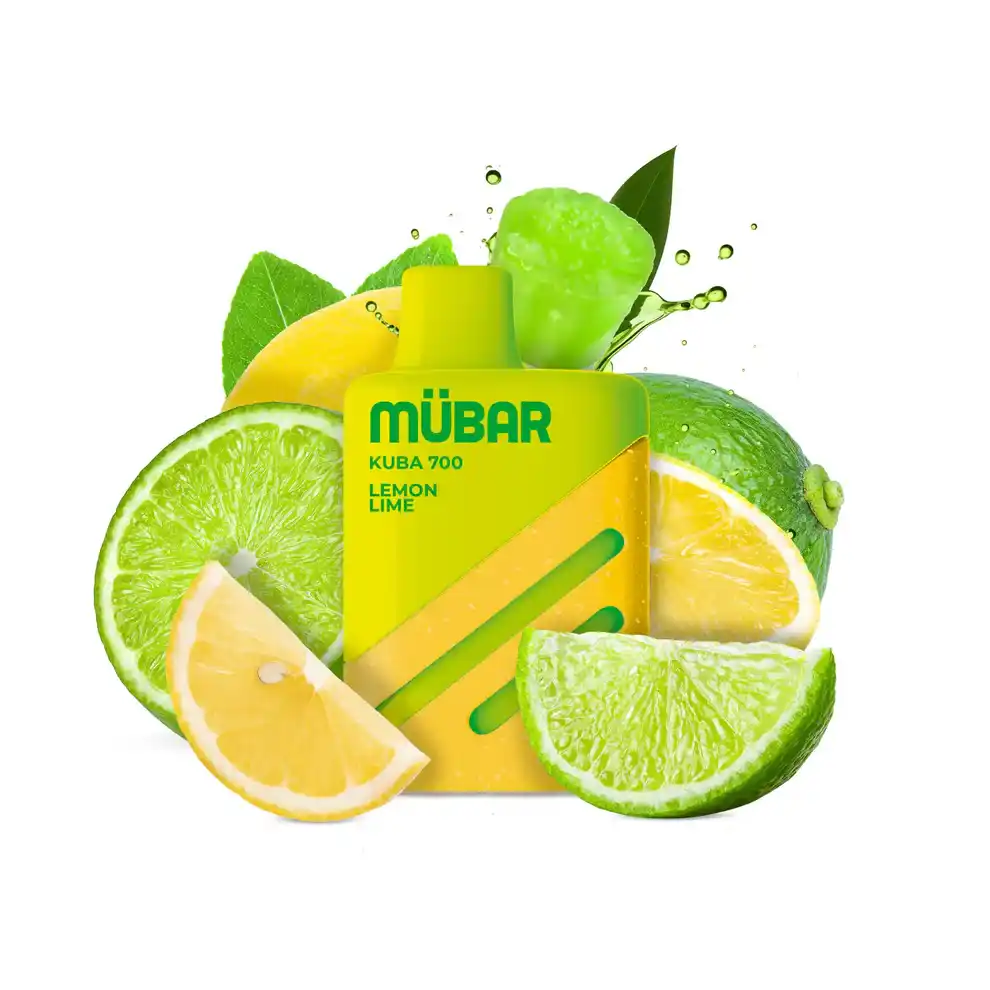 Comprar vaper desechable Mübar kuba 700 puffs Lemon Lime con nicotina