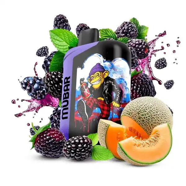 Mübar Eden Beast 50K Blackberry Melon Mint 0mg