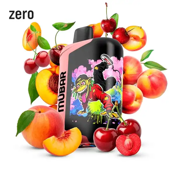 Vaper Desechable Mübar Eden Beast 50K Cherry Peach 0mg