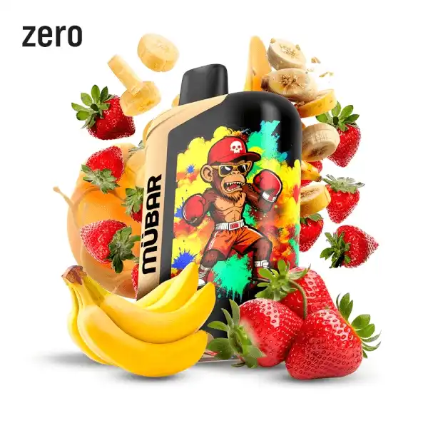 compra el nuevo Vaper Desechable Mübar Eden Beast 50K Strawberry Banana 0mg