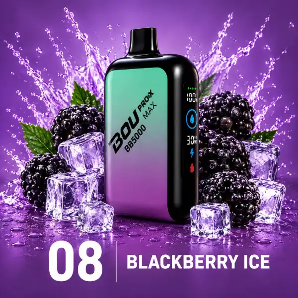 Vaper Desechable Bou Pro Max 85000 Puffs Grape Ice