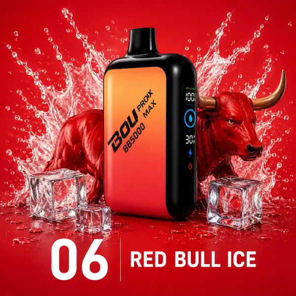 Vaper Desechable Bou Pro Max 85000 Puffs Red Bull Ice